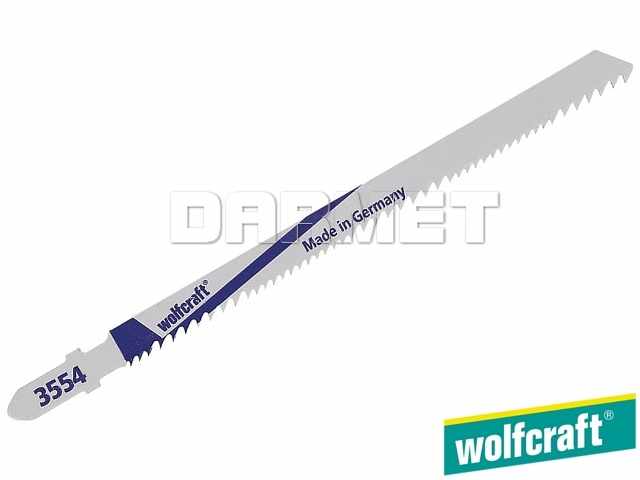 Brzeszczoty do wyrzynarek z trzpieniem "T", uniwersalne - 2 sztuki - WOLFCRAFT (WF3554000)
