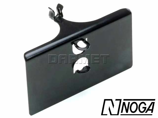 Hak 300 mm z osłoną dłoni i łopatką do ściągania wiórów - NOGA SP2730