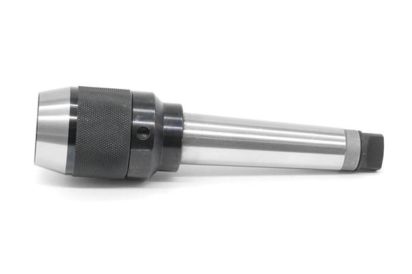 Uchwyt wiertarski bezkluczykowy samozaciskowy 1 - 13MM | zintegrowany z trzpieniem | gwint | płetwa wkręcana w zestawie - Morse MK4 - DARMET