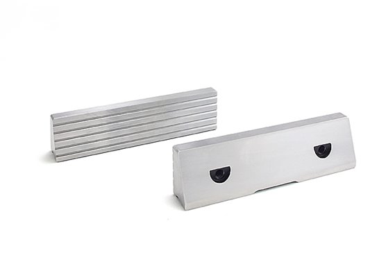 Wkładki szczękowe rowkowane 100MM (komplet) do imadeł precyzyjnych FPZ