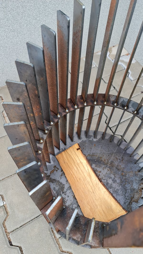 Palenisko ogrodowe SŁUP – średnica 45 cm, wysokość 90 cm