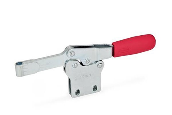 Dociskacz poziomy z przylgą pionową GN 820.1-455-P - ELESA+GANTER