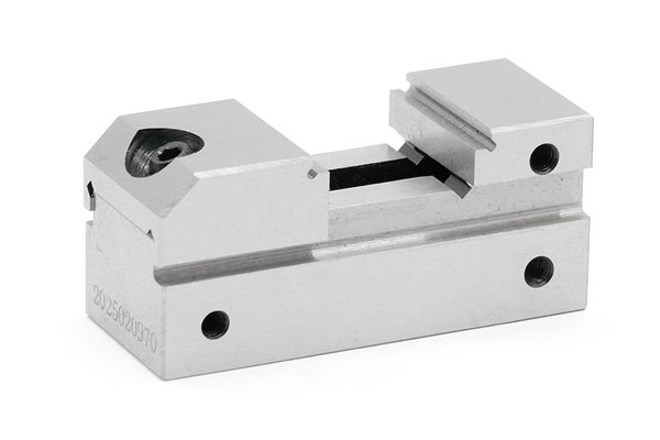 Imadło precyzyjne ze stali nierdzewnej, zakres 0 - 22 mm, szerokość szczęk 26 mm, EDM do elektrodrążarek - DARMET