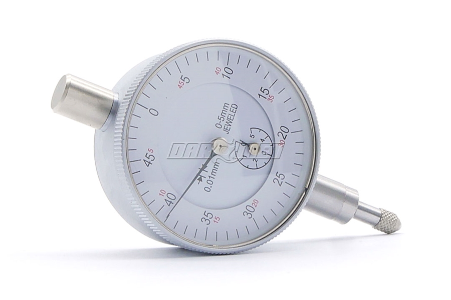 Czujnik zegarowy | zakres 0 - 5 mm / 0,01 mm - DARMET
