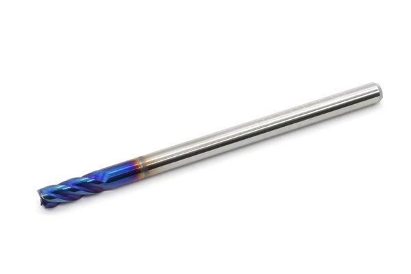 Frez 3 mm, 4-ostrzowy, BLUE, uniwersalny do 65 HRC, pełnowęglikowy VHM - DARMET 40308503B
