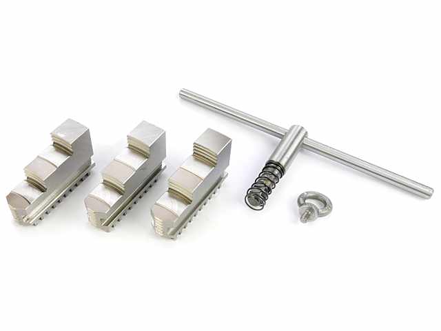 Uchwyt tokarski samocentrujący spiralny, stalowy, 3 - szczękowy: 250 MM (DIN 55027) - BISON BIAL (3534-250-8)