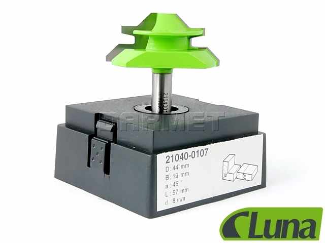Frez do złącz klejonych do drewna | 44 x 19 x 8 mm - LUNA (21040-0107)