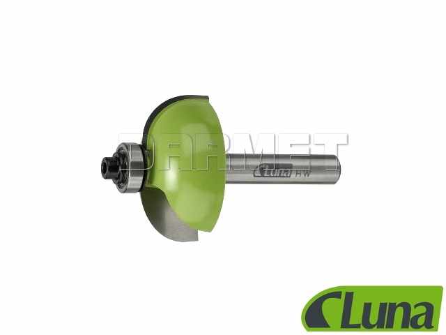 Frez półkulisty R8 do drewna z łożyskiem dolnym | 29 x 12 x 8 mm - LUNA (21011-0300)