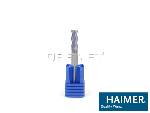 Frez 2 mm | 4-ostrzowy Z4 | pełnowęglikowy VHM - HAIMER F2004NNH0200CDA