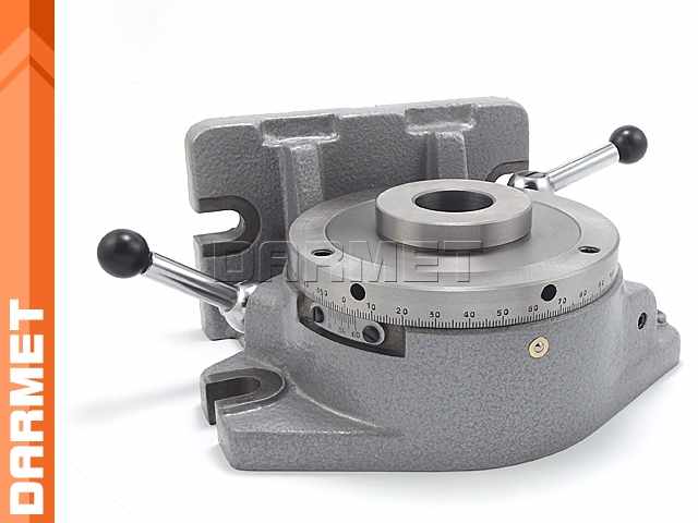 Podzielnica do frezarki 160 mm z uchwytem 3-szczękowym - F2-6 (DM-2736)