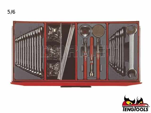 Zestaw narzędzi TCMM 1001N - 1001 elementów - TENGTOOLS (12239-0107)