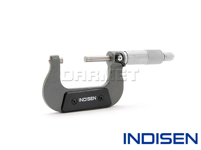NIEPRECYZYJNY mikrometr zewnętrzny 25 - 50 mm - INDISEN (2322-2550)