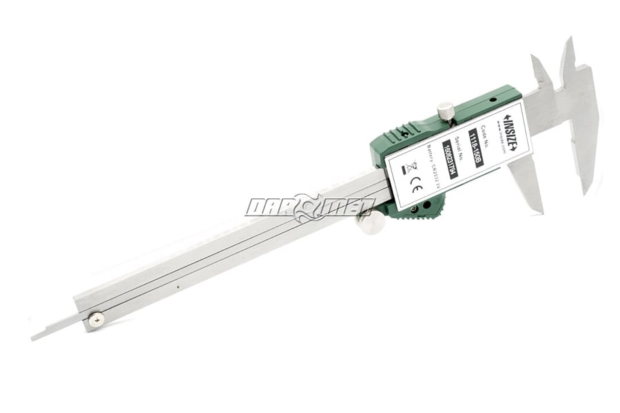 Suwmiarka elektroniczna wodoodporna 0-200mm/0-8" (z rolką) | IP 67 - INSIZE 1118-200B