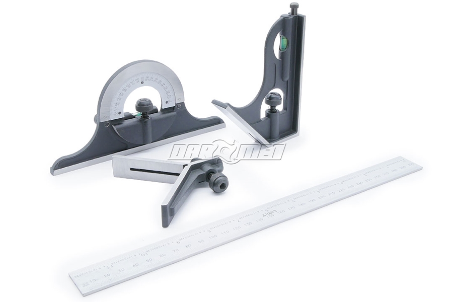 Kątownik kombinowany 300 mm | zestaw 4 elementy - Limit 266850106