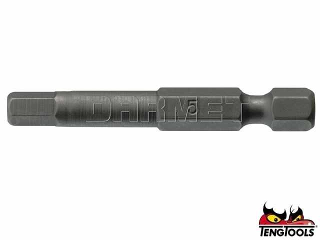 Groty przedłużone do gniazd sześciokątnych HEX5000603 - HEX6 x 50MM - TENGTOOLS (10611-0307)