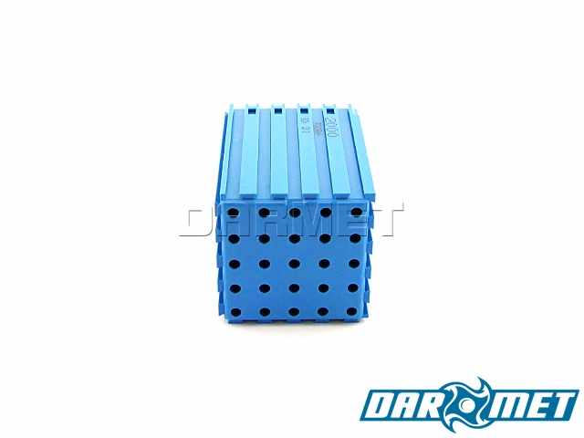 Stojak na narzędzia z chwytem walcowym | 3 mm | kolor niebieski (2000)