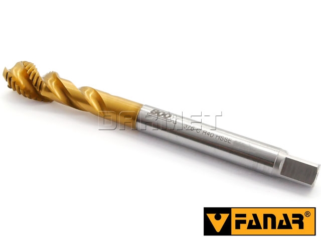 Gwintownik maszynowy M14 wysokowydajny 800X HSS-E | DIN 376 | nieprzelotowy - FANAR (D2-513X01-0140)