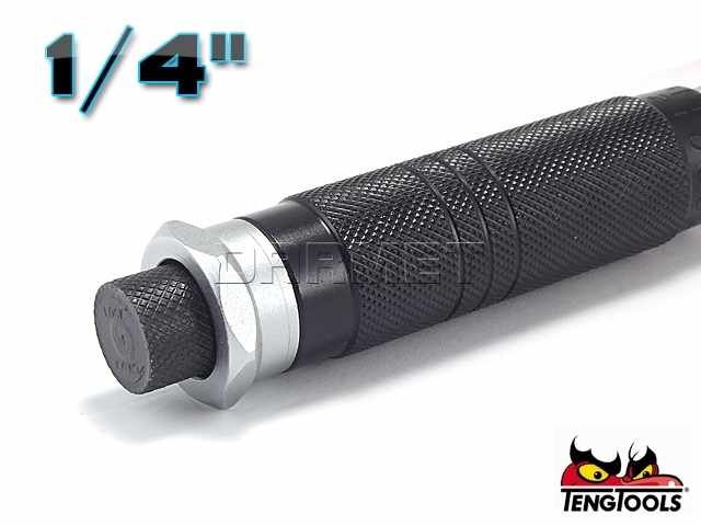 Klucz dynamometryczny 1/4" 1492AG-E, zakres: 5-25Nm - TENGTOOLS (7319-0035)