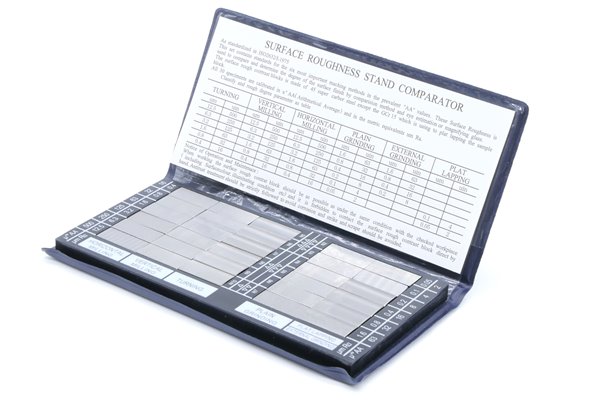 Zestaw wzorców chropowatości powierzchni Ra 0,05 - 12,5 | ze stali nierdzewnej - DARMET