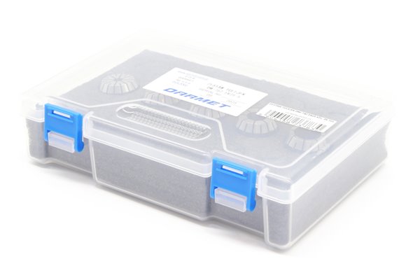 Zestaw tulejek zaciskowych ER25 | 5 sztuk | 5 - 16 mm | chwyt walcowy - DARMET