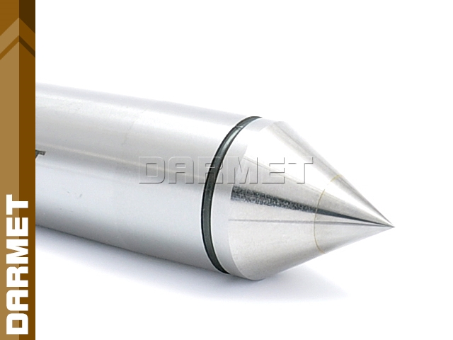 Kieł tokarski stały z końcówką z węglików spiekanych - Morse MK5 (DE5)