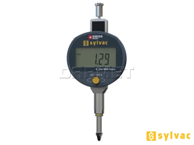 Czujnik elektroniczny S_Dial MINI Basic | 0-12,5MM | 0,01MM | IP54 - SYLVAC 805.4121