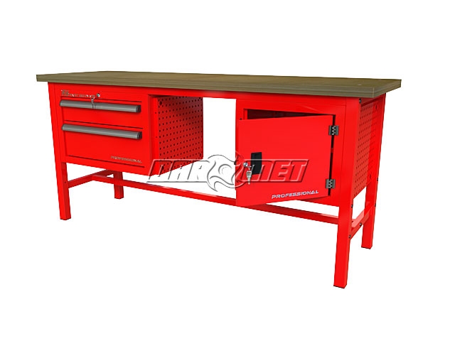 STÓŁ WARSZTATOWY Z SZAFKAMI - 1920x600 mm - FAST SERVICE (P-3-103-01)