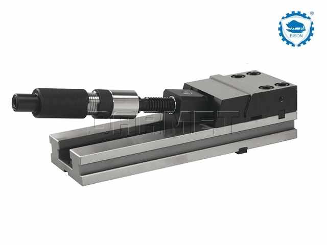 Imadło maszynowe precyzyjne 150/260 mm ze wspomaganiem hydraulicznym | typ 6621-150-475-260 - BISON 326621060300