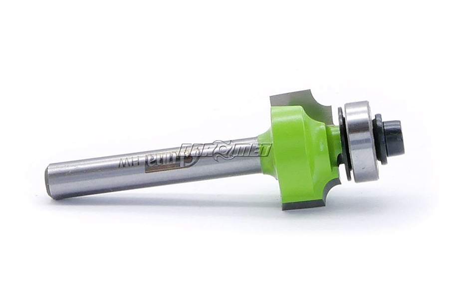 Frez zaokrąglający R3 mm do drewna | z łożyskiem dolnym | 19 x 9,5 x 6 mm - LUNA 210090304