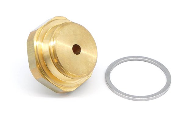 Zawór odpowietrzający, mosiężny korpus, GN 881-G1-200-MS-M - ADLER (0271.0)