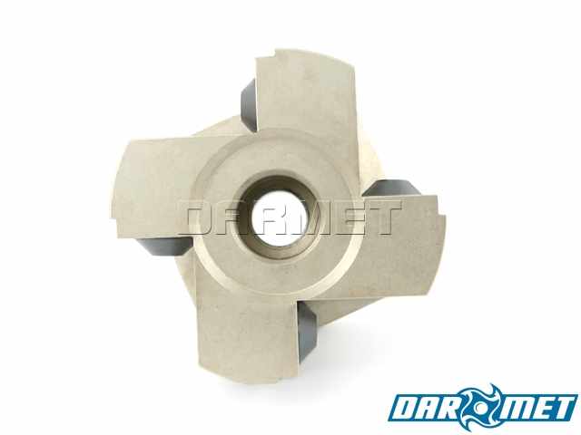 Frez składany nasadzany 80 mm, walcowo-czołowy | 4-ostrzowy, TPKN, TPKR (FA90TP22)