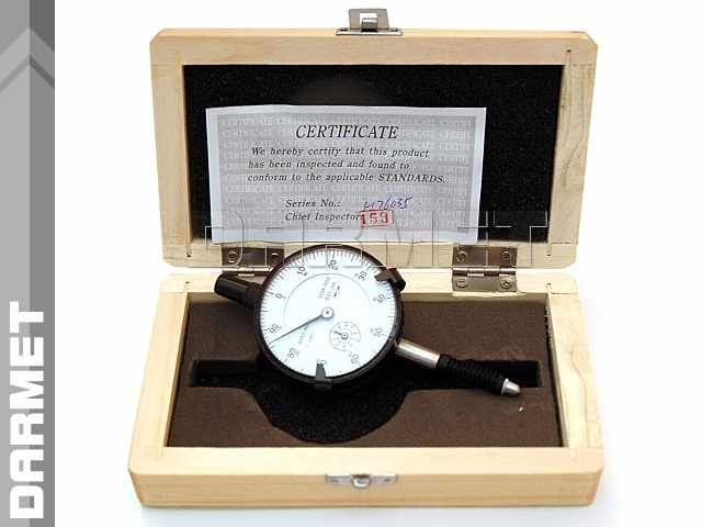 Czujnik zegarowy wodoodporny | zakres 0 - 10 mm / 0,01 mm - DARMET 539-053
