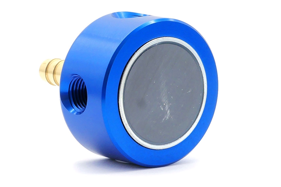 BAZA MAGNETYCZNA Z KRUĆCEM DO WĘŻA I 5 OTWORAMI 1/4″ - LOC-LINE (40400)