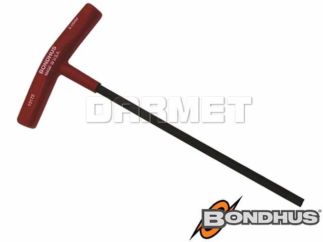 Klucz imbusowy z rękojeścią "T", metryczny - 3MM x 152MM - BONDHUS (BO15256)