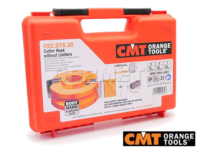 Głowica prosta do drewna 78 mm bez ograniczników - CMT (692.078.30)