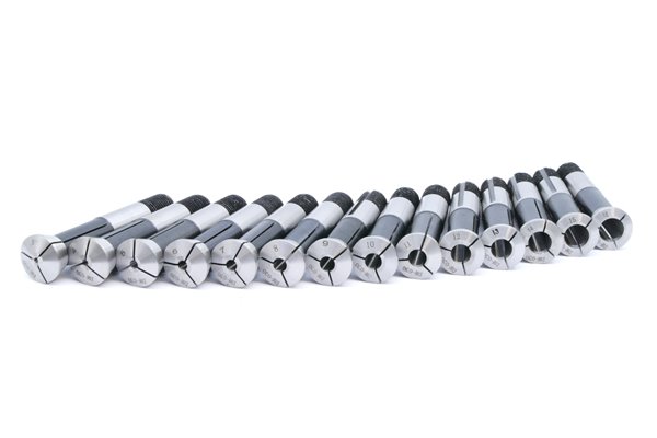 Zestaw tulei zaciskowych gwintowanych R08 3-16mm - 14 szt. - DARMET