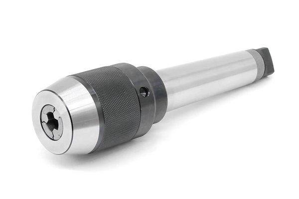 Uchwyt wiertarski bezkluczykowy samozaciskowy 1 - 13MM | zintegrowany z trzpieniem | gwint | płetwa wkręcana w zestawie - Morse MK4 - DARMET