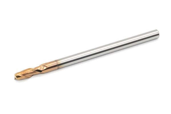 Frez 2-ostrzowy 3 mm | uniwersalny do 55 HRC | Gold | pełnowęglikowy VHM - DARMET 203085003G