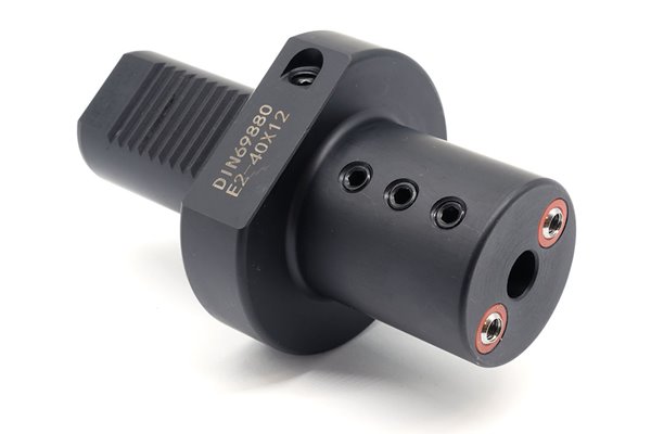 Uchwyt narzędziowy VDI 40 typ E2 do narzędzi z chwytem walcowym 12 mm | E2.D40.WE12 - Darmet