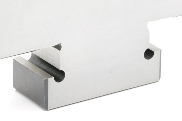 Szczęka ruchoma środkowa ze stopniem 175 mm do imadeł precyzyjnych FPZ 175 - DARMET