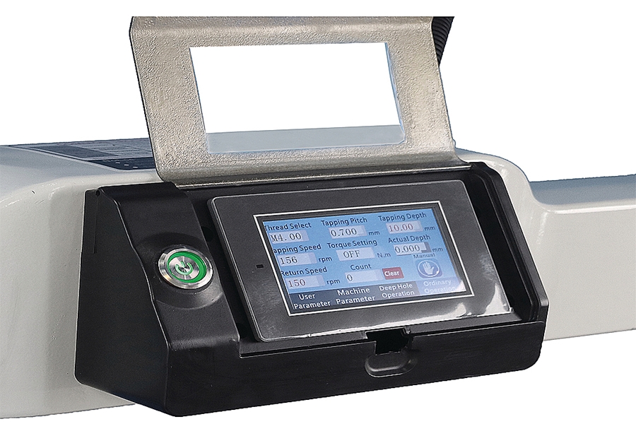 Elektryczna gwintownica GS 1100-16 E z ramieniem obrotowym | 600 W - METALLKRAFT 4450116