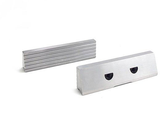 Wkładki szczękowe rowkowane 125MM (komplet) do imadeł precyzyjnych FPZ