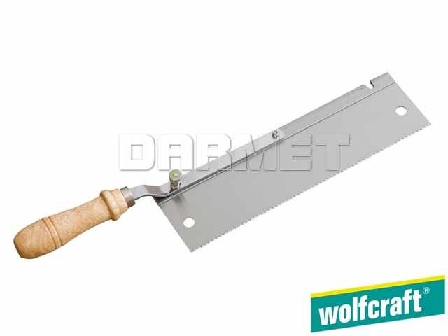 Piła ręczna z wygiętym i obrotowym uchwytem, 90 x 390 x 45 mm - WOLFCRAFT WF6925000