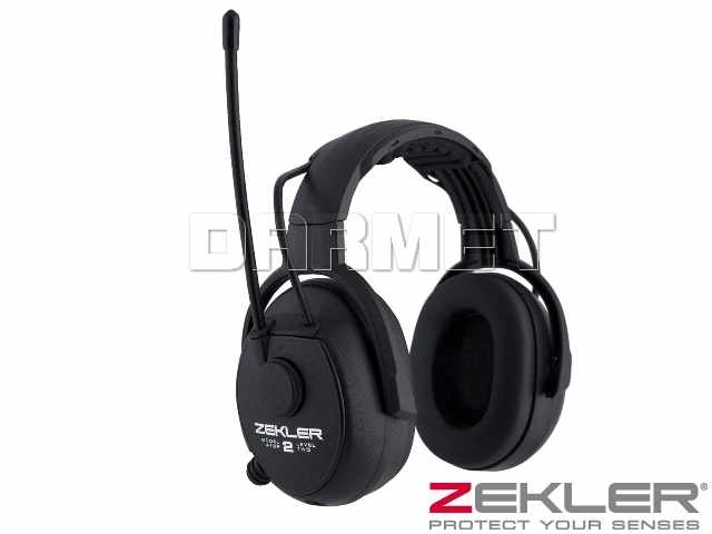 Nauszniki 412R z wbudowanym radiem, SNR: 30 dB - ZEKLER (380682021)