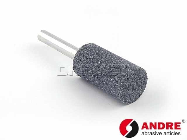 Ściernica trzpieniowa walcowa 16 x 30 x 6 mm | typ 5210 | 95A60K5VTE10 - ANDRE 550080