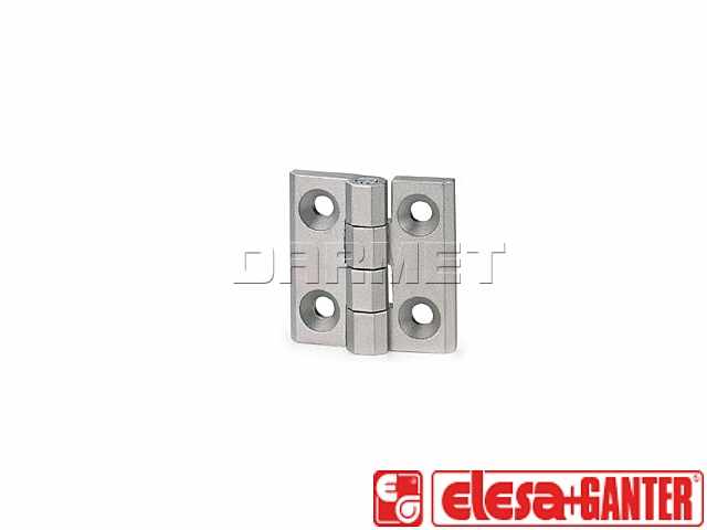 Zawiasy aluminiowe pod łeb stożkowy GN 237 - ELESA+GANTER