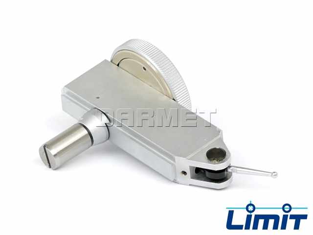 Czujnik zegarowy dźwigniowy | Pulpitas | zakres 0 - 0,8 mm | 2 czopy do mocowania - Limit 22590103
