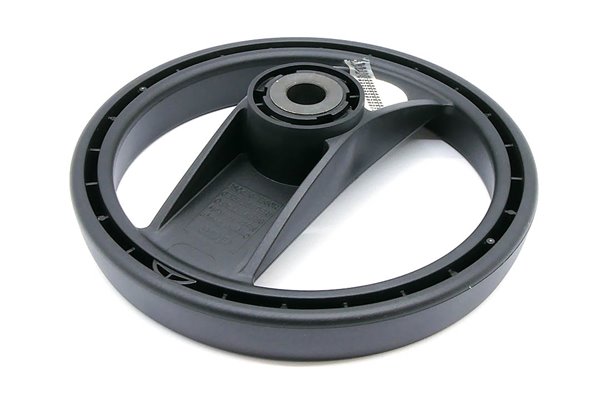 Koło ręczne wieloramienne 100 mm, otwór 12 mm z rowkiem wpustowym - ELESA+GANTER VRTP.100-A12-K