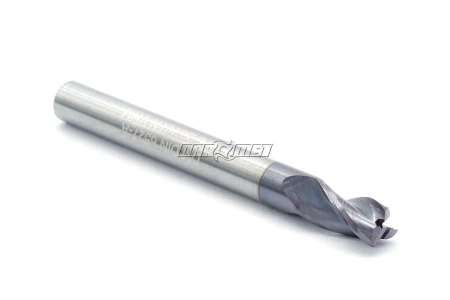 Frez 6 mm pełnowęglikowy | 3-ostrzowy | długi | DIN6527-L | VHM AlTiN - DARMET