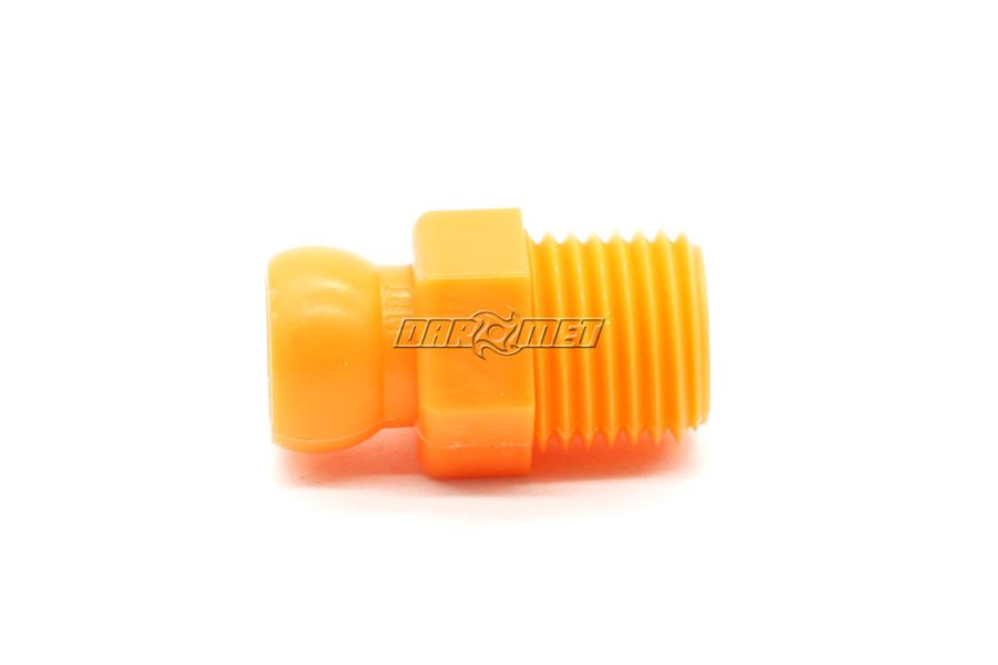 Segment z gwintem zewnętrznym NPT 1/4", system 1/4" - LOC-LINE 49426.1